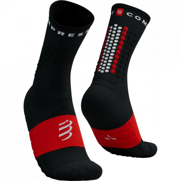 CS Шкарпетки Ultra Trail Socks V2.0, Black/Red, T3 - фото-1