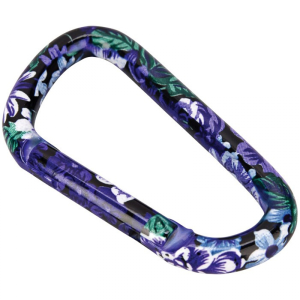 Карабін Munkees Flower 8 мм x 80 мм, purple - фото