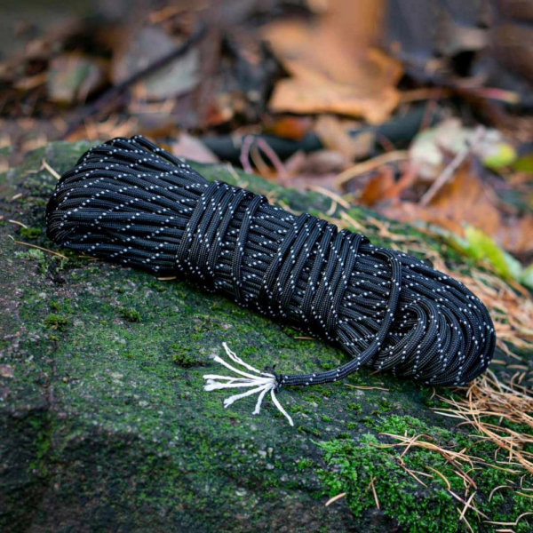 Lifesystems шнур 550 Paracord 4 mm black - фото