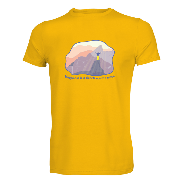 Футболка чоловіча "Tell the world" - фото