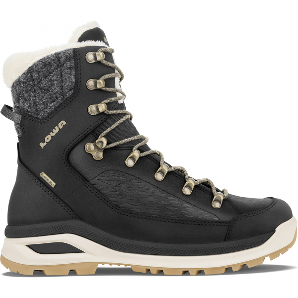 Черевики LOWA Renegade Evo Ice GTX W Black-Champagne - фото-1