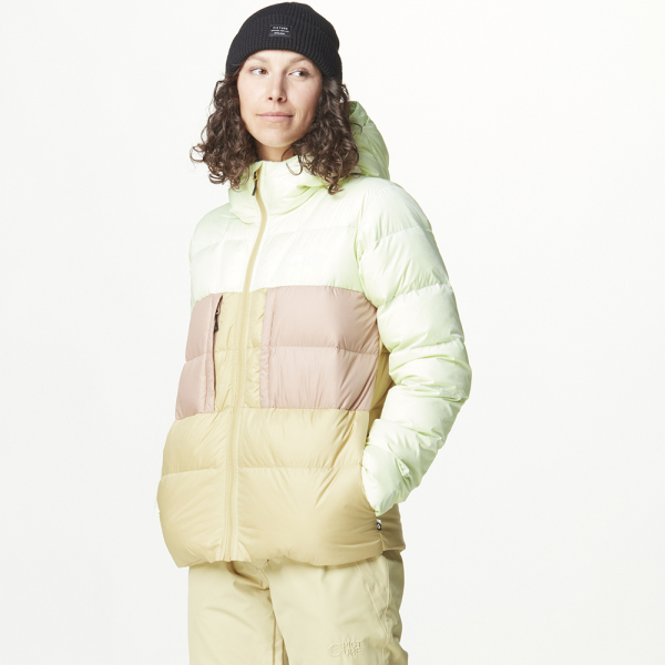 Picture Organic куртка пухова Hi Puff Down W 2025 lime cream-hemp-roebuck XL - фото