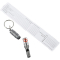 Брелок-свисток Munkees Emergency Whistle, Grey - фото-5