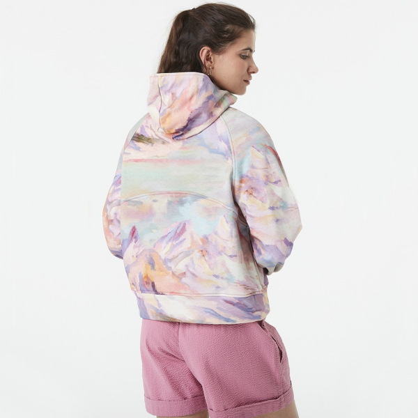 Толстовка Picture Organic Quenda 1/2 Zip Printed W, Montanea Print XL - фото