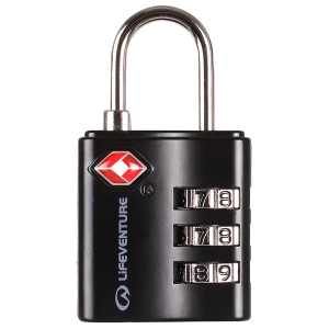 Lifeventure замок TSA Combi Lock black - фото