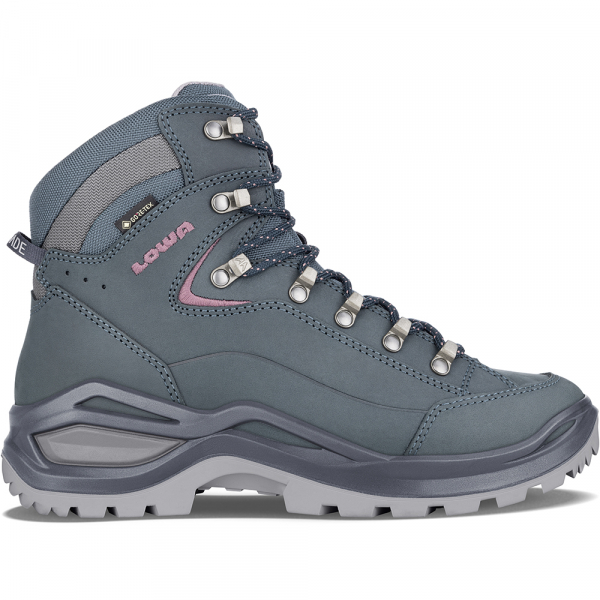 Черевики LOWA Renegade Evo GTX MID W Steel Blue-Old Rose - фото-1