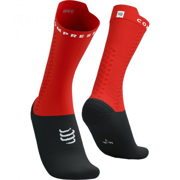 CS Шкарпетки Pro Racing Socks V4.0 Bike, Red/Black, T2 - фото-1