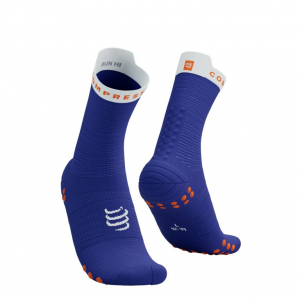 CS Шкарпетки Pro Racing Socks v4.0 Run High, Dazz Blue/White, T3 - фото