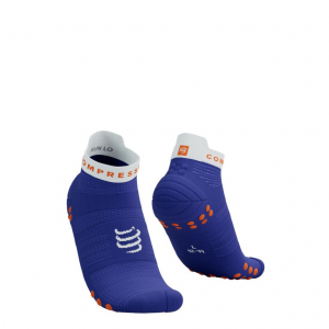 CS Шкарпетки Pro Racing Socks v4.0 Run Low, Dazz Blue/White, T3 - фото