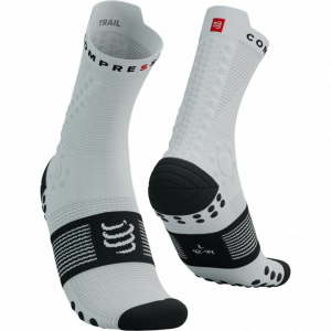 CS Шкарпетки Pro Racing Socks V4.0 Trail, White/Black, T4 - фото