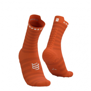 CS Шкарпетки Pro Racing Socks v4.0 Ultralight Run High, Fire/White, T3 - фото