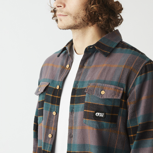 Picture Organic сорочка Hillsboro deep water S Picture Organic сорочка Hillsboro deep water S - фото