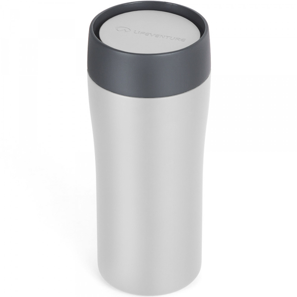 Lifeventure термокухоль One Touch Thermal Mug 0.35 L light grey - фото-1