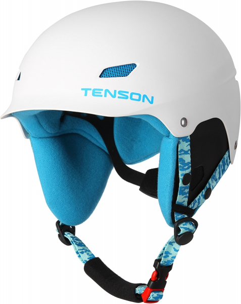 Tenson шолом Park Jr white-turquoise 50-54 - фото-1