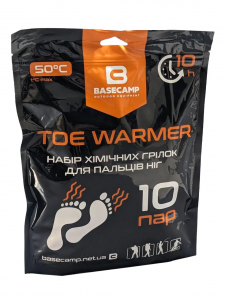 Хімічна грілка для пальців ніг Base Camp Toe Warmer (10 пар) - фото
