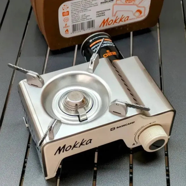 Портативна газова плитка Base Camp Camping Stove Mokka - фото