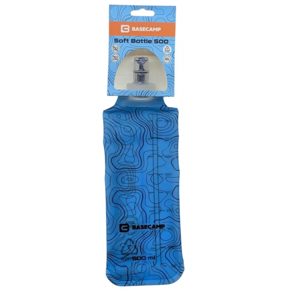 Фляга м'яка для води Base Camp, 500 мл - фото-1