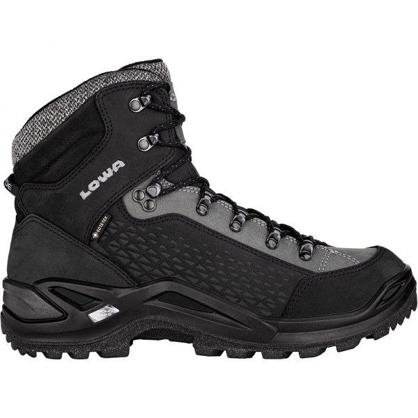 Черевики LOWA Renegade Warm GTX MID Black-Grey - фото