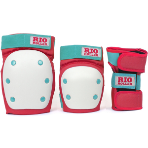 Rio Roller захист набір Triple Pad Set red-mint S - фото