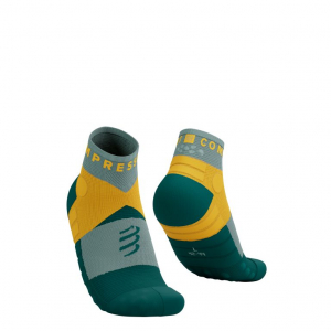 CS Шкарпетки Ultra Trail Low Socks, Slate Grey/Saffron, T3 - фото