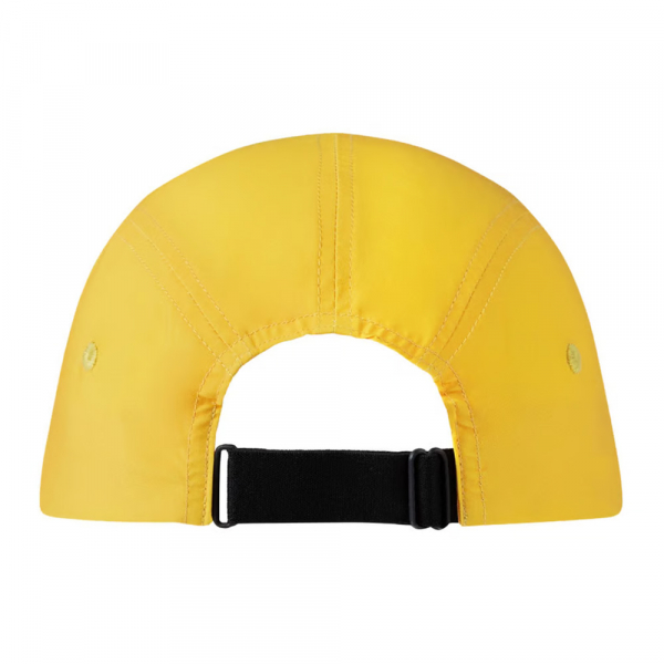 Кепка Buff 5 Panel Go Cap, Logo Yellow, L/XL - фото