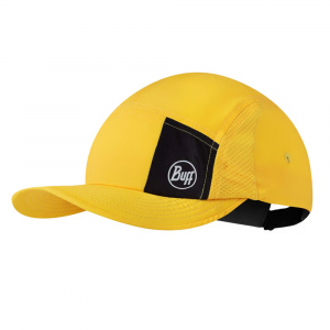 Кепка Buff 5 Panel Go Cap, Logo Yellow, L/XL - фото