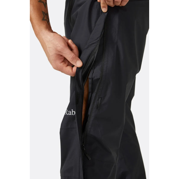 Штани чоловічі Rab Downpour Eco Pants FZ - фото