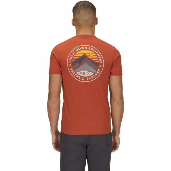 Футболка чоловіча Rab Basecamp 3 Peak Tee - фото