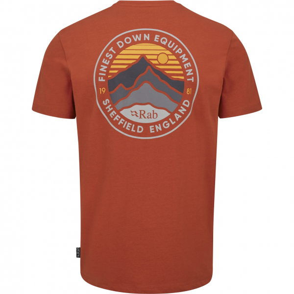 Футболка чоловіча Rab Basecamp 3 Peak Tee - фото