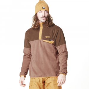 Picture Organic реглан флісовий Arcca cocoa brown-chicory coffee XXL - фото