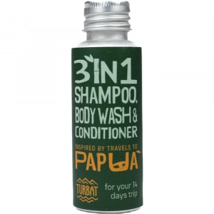 Сухий шампунь-мило-кондиціонер Turbat Papua - фото