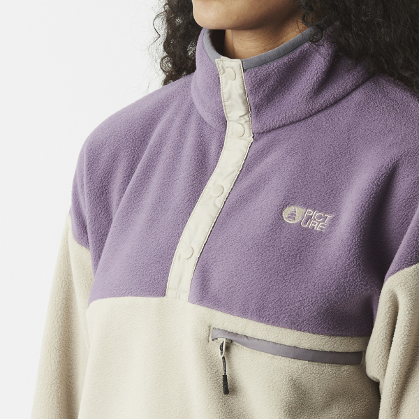 Picture Organic реглан флісовий Arcca 1/4 W pure cashmere XL - фото