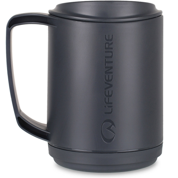 Lifeventure кухоль Insulated Ellipse Mug graphite - фото-1
