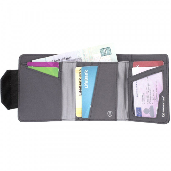 Lifeventure гаманець Recycled RFID Wallet grey - фото