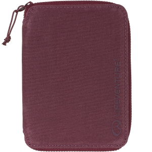 Lifeventure гаманець RFID Mini Travel Wallet aubergine - фото
