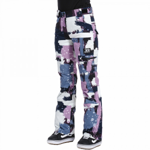 Rehall брюки Nori W 2024 camo abstract lavender L - фото