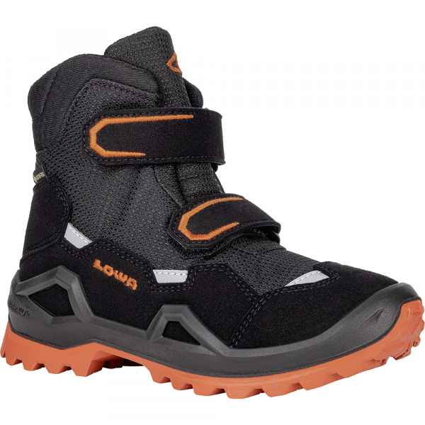Черевики LOWA Milo Evo GTX MID Jr Black-Orange - фото