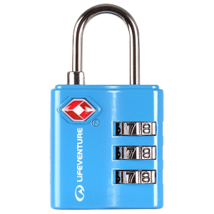 Lifeventure замок TSA Combi Lock aqua - фото
