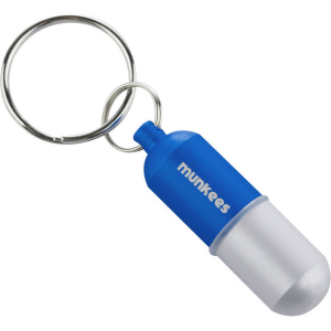 Брелок Munkees Waterproof Capsule, Small, Dark blue - фото