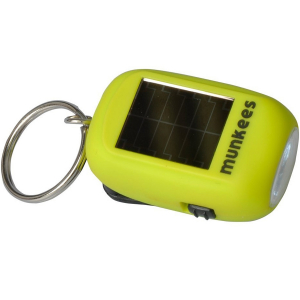 Брелок-ліхтарик Munkees Mini Solar-Dynamo Flashlight, Green - фото