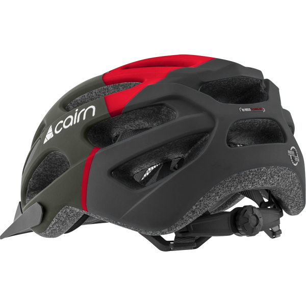 Cairn велошолом Prism XTR forest night-red 55-58 - фото