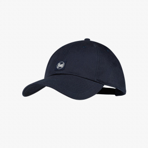 Кепка Buff Baseball Cap, Solid Zire Navy - фото