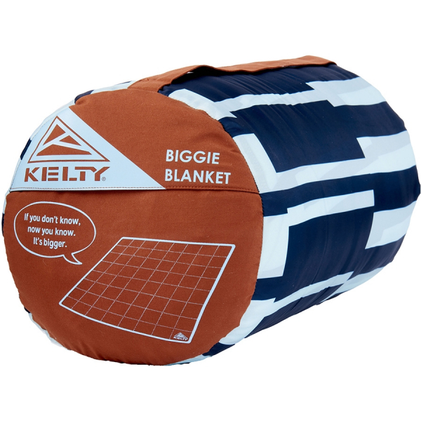 Ковдра Kelty Biggie Blanket, Gingerbread retro-stripes Ковдра Kelty Biggie Blanket, Gingerbread retro-stripes - фото