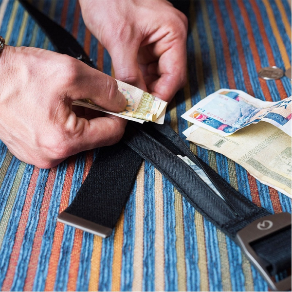 Lifeventure пояс Money Belt black - фото