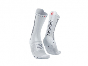 CS Шкарпетки Pro Racing Socks V4.0 Bike 2022, White/Grey, T3 - фото