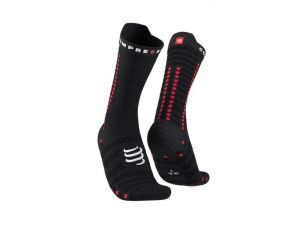 CS Шкарпетки Pro Racing Socks V4.0 Ultralight Bike 2022, Black/Red, T3 - фото