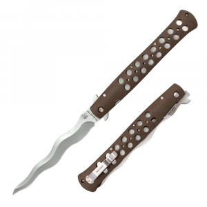 Ніж складний Cold Steel 6" Zytel Handle T-Lite Kris Blade - фото