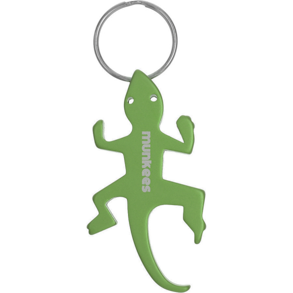 Брелок-відкривачка Munkees Lizard, Grass green - фото-1