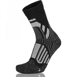 Шкарпетки LOWA Mountaineering Black-Grey - фото