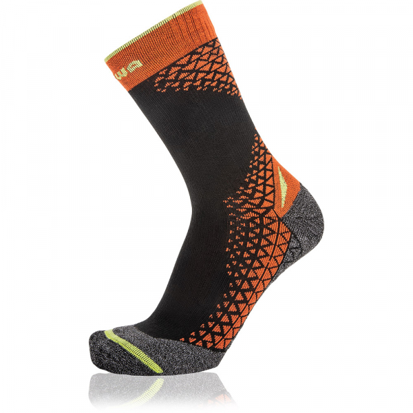 Шкарпетки LOWA SL Performance Mid Black-Orange - фото-1